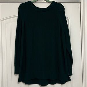 Old Navy Women's Dark Green Sweater Top